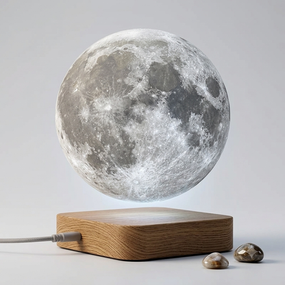 Lámpara de Luna 3D Inteligente - Textura Realista Premium